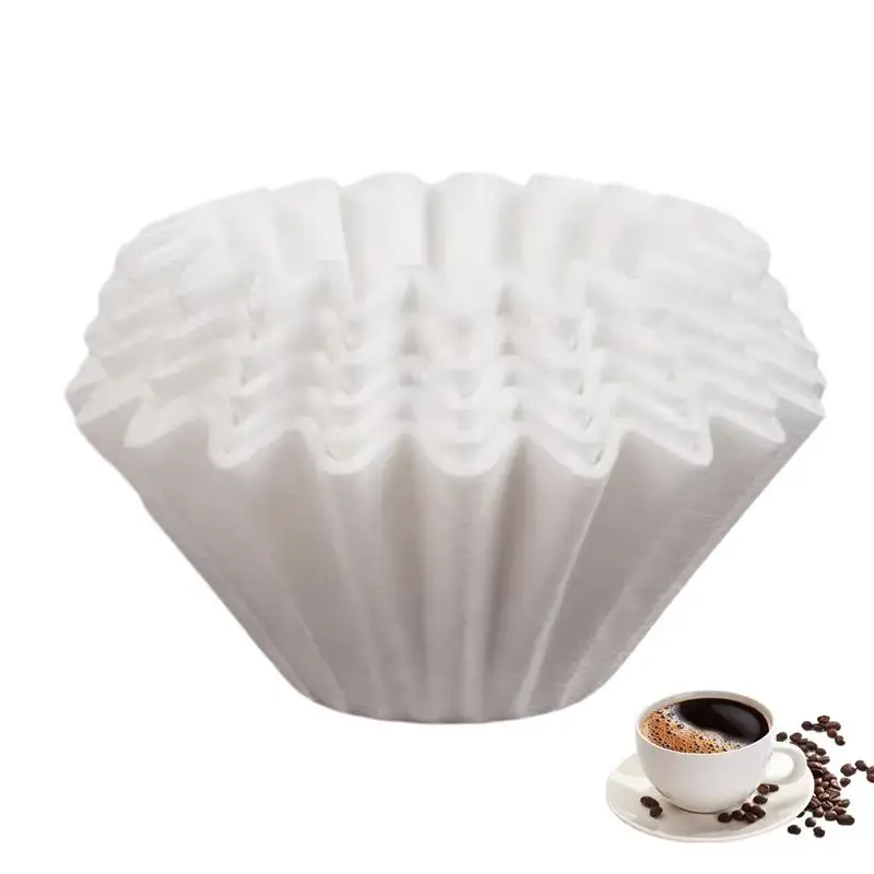 

Coffee Filter 50Pcs Hang Ear Drip Coffee Bag Paper Coffee Filters Natural Unbleached Coffee Pour Over Individual Coffee Packets