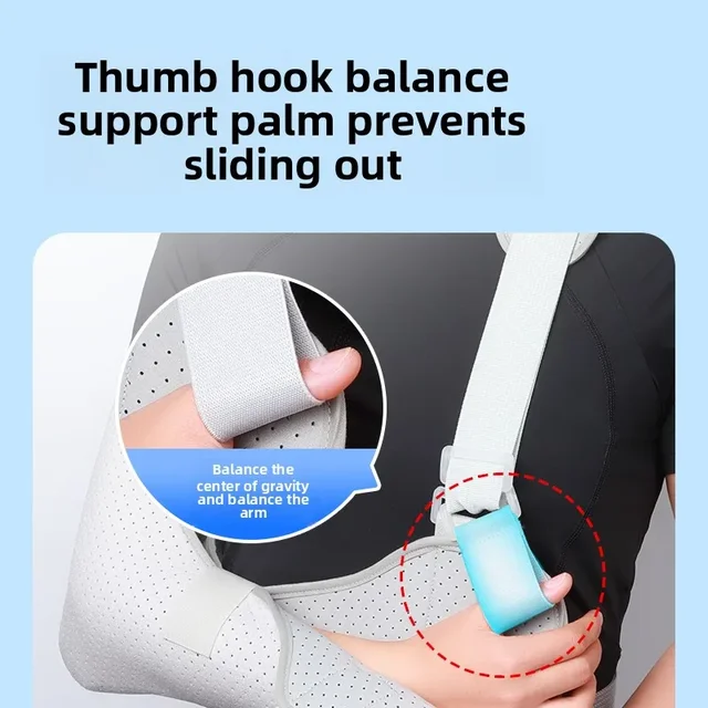 Forearm Sling Fracture Arm Fixation Brace Elbow Injury Postoperative with Elbow Joint Protector Wrist Elbow Forearm Support 5
