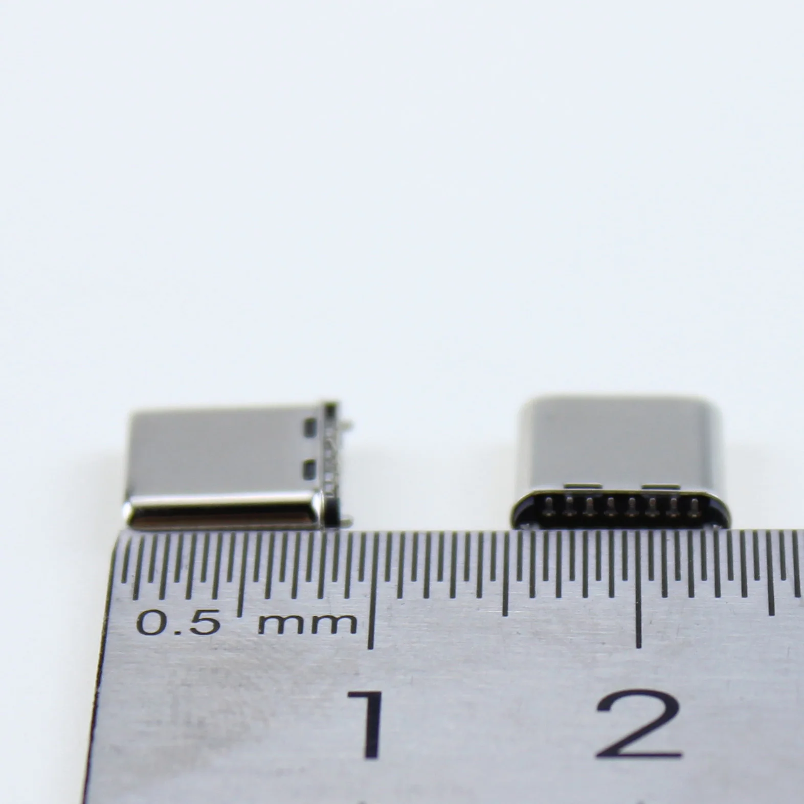 2/3/5/10 Stück H 8,5mm USB 3.1 Typ C Stecker Vertikales Patchboard 16-Pin Datenband PCB USB-Klebeband-Board Steckerkopf 16p USB-C Anschluss – Detail 3