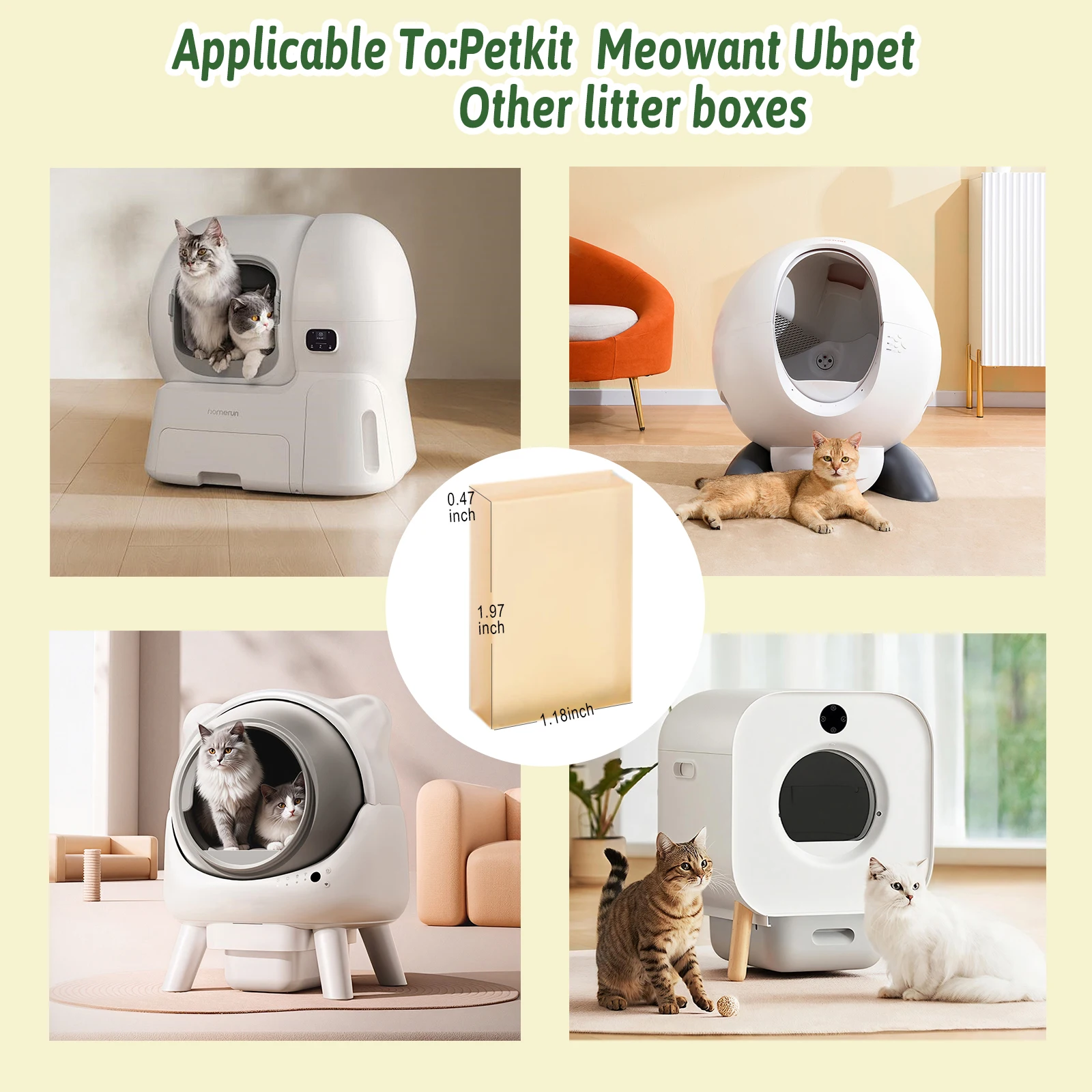 Cat Litter Deodorizer Refill 4