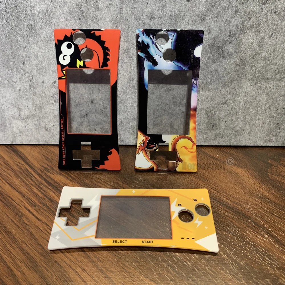Custodia Di Ricambio Per Custodia Anteriore Compatibile Con Console Game Boy Micro Gbm