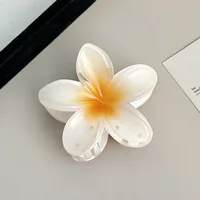 2024 New Vacation Egg Flower Hair Clips Hawaii Beach Claws Bohemian Hairpin for Girls - Image 6