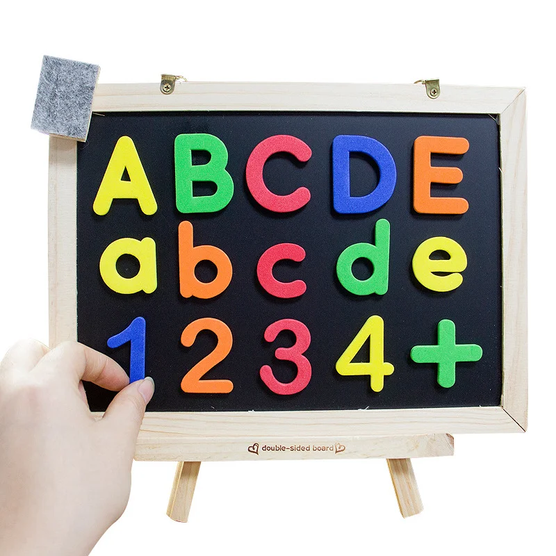 24-76pcs Magnetic Alphabet Letters EVA Foam Refrigerator Stickers Toddlers Kids Learning Spelling Counting Educational Toys Gift 3