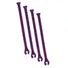4Pcs Adjust Silicone Wine Glass Dishwasher Goblet Holder Safer Stemware Saver Utensils Saver Wine Glass Clip Washing Assistant 6