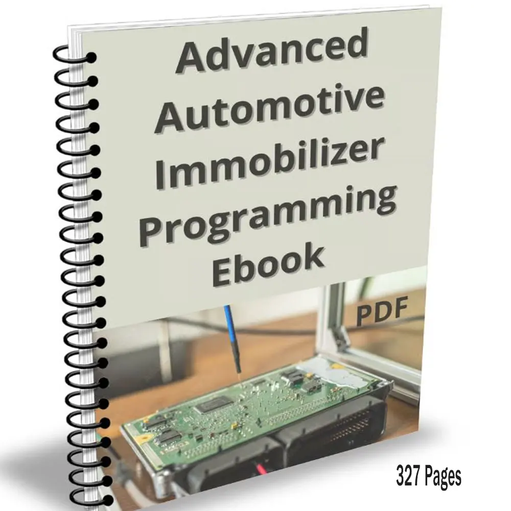 Advanced Automotive Immobilizer Programming Ebook 327 Pages PDF ECU Programming Diagnose Repair Tool Car Control Box Teaching