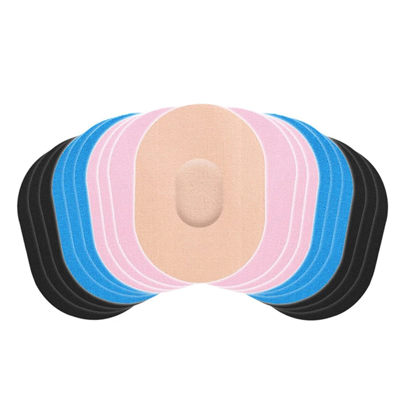 10 Pcs 8cmx 11cm Running Sports Blood Glucose Monitoring Probe Stickers Waterproof and Sweatproof Sensor Adhesive Patches 6