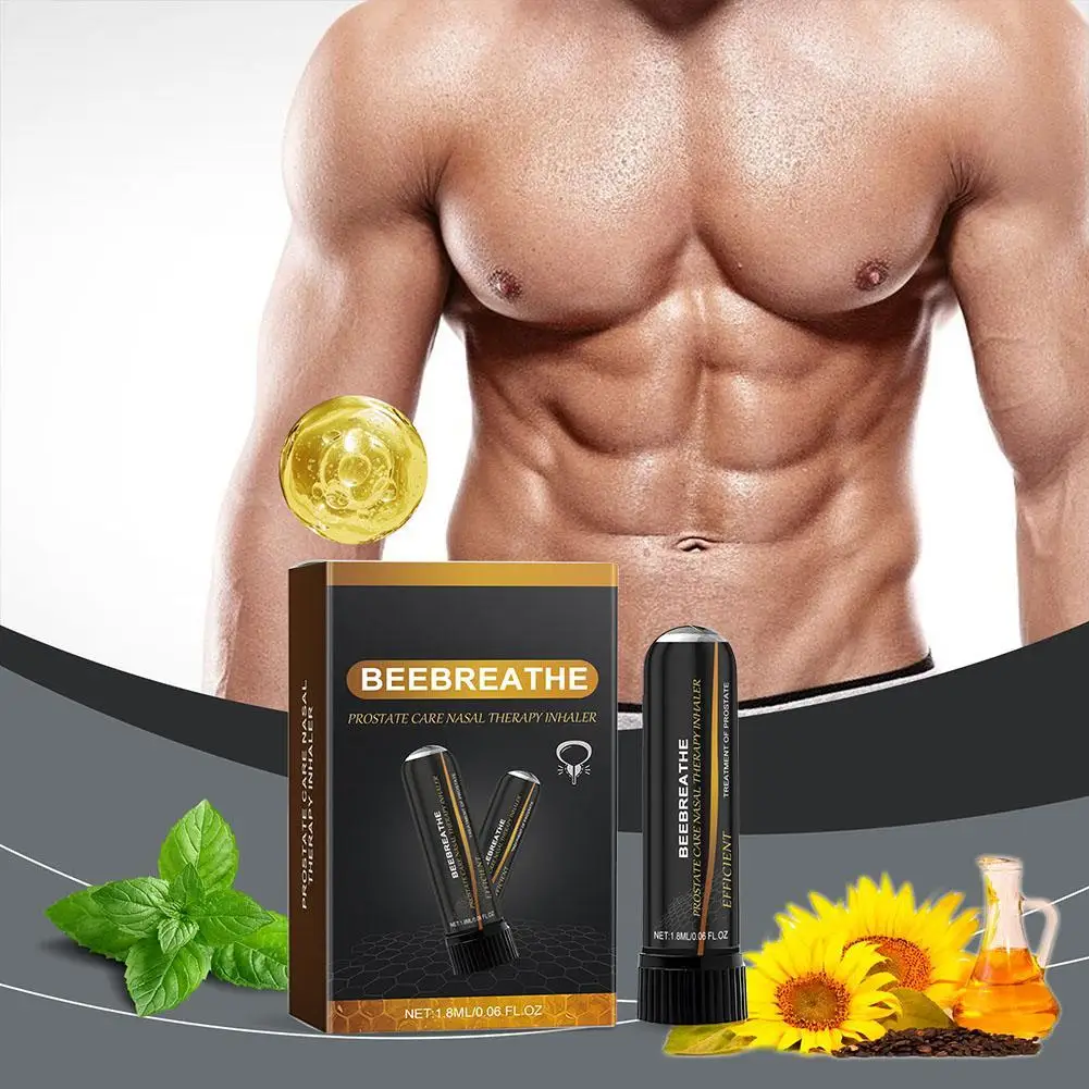 Nasal Inhalers 1PC Beebreathe Bee Wellness Inhaler Prostavibe Inhaler Beeboom For Prostate Wellness Nasal Spray Body Care nasal inhaler nasal spray
