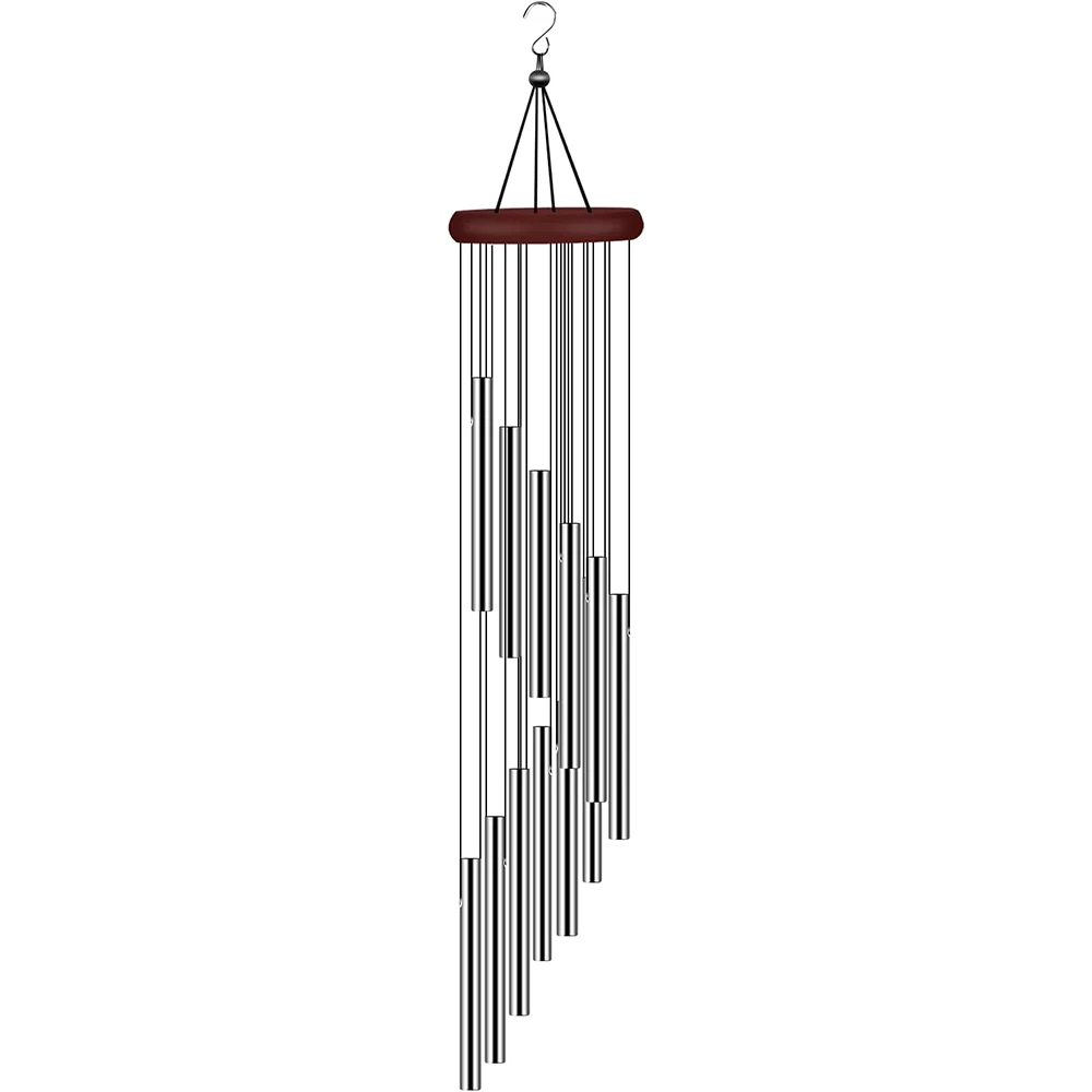 Musical Wind Chime 12 Tubes and Bells for Relaxation Meditation outdoor wind chimes