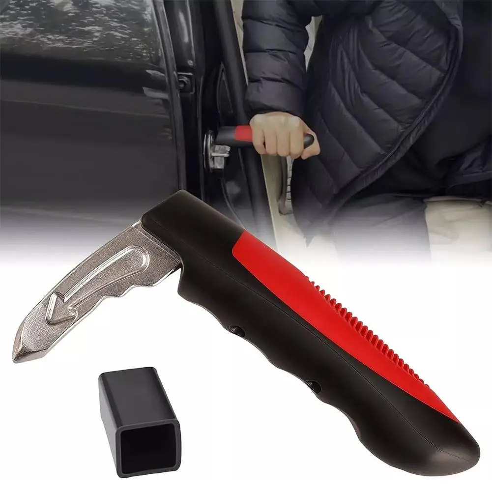 2-in-1-Autotür-Assistent-Griff, multifunktionale Fahrzeug-Stützgriffe, Fensterbrecher, tragbare Kfz-Autogriff-Assistent – Detail 11
