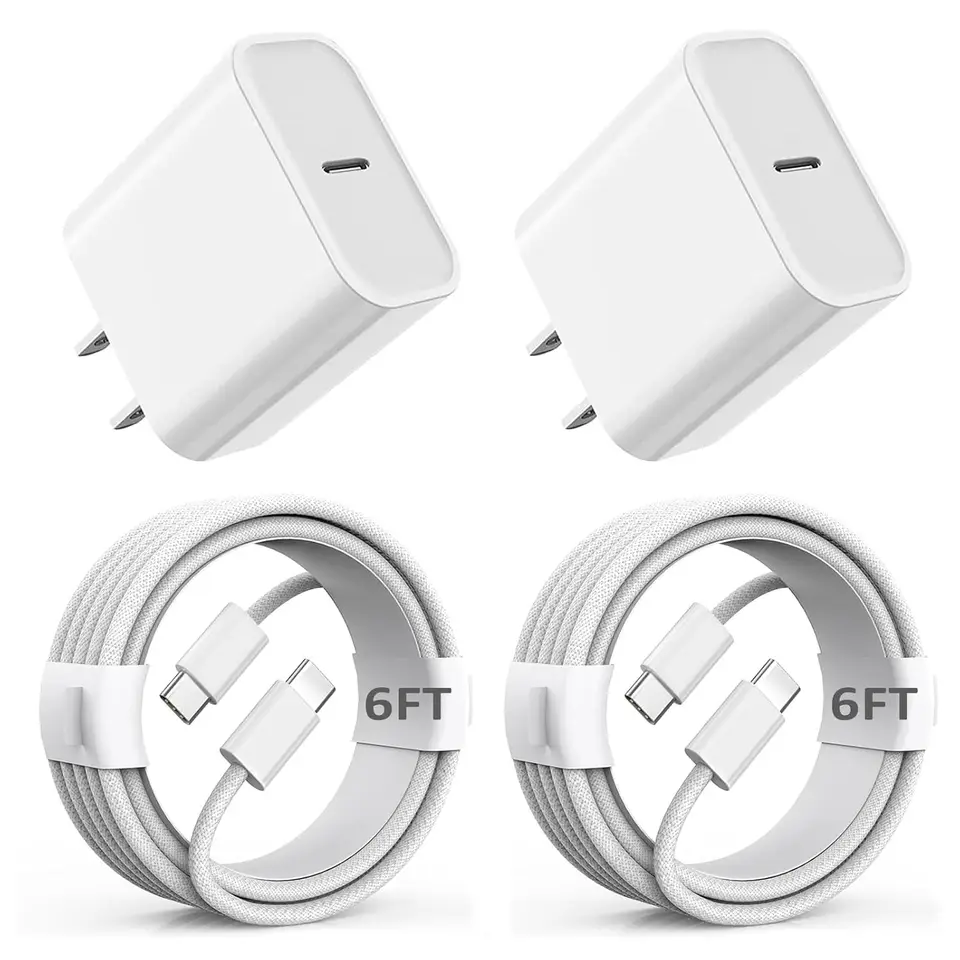 iPhone 16 Fast Charging USB C Cable 2Pack 6ft