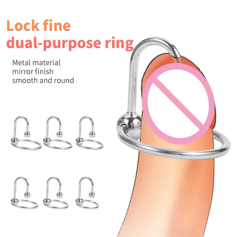 Stainless Steel Penis Plug Ring Urethral Catheter Penis Stretcher Urethral Blockage Delayed Ejaculation Man Masturbation SexToys