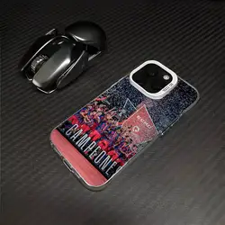 Vibrant Barcelona - Themed Colored Back Cover - iPhone 14 Plus (Z1)