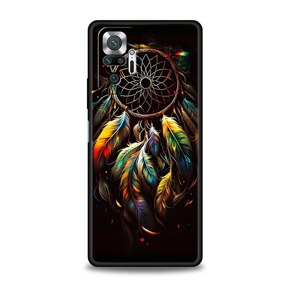 Mandala Dreamcatcher Soft TPU Phone Case Cover