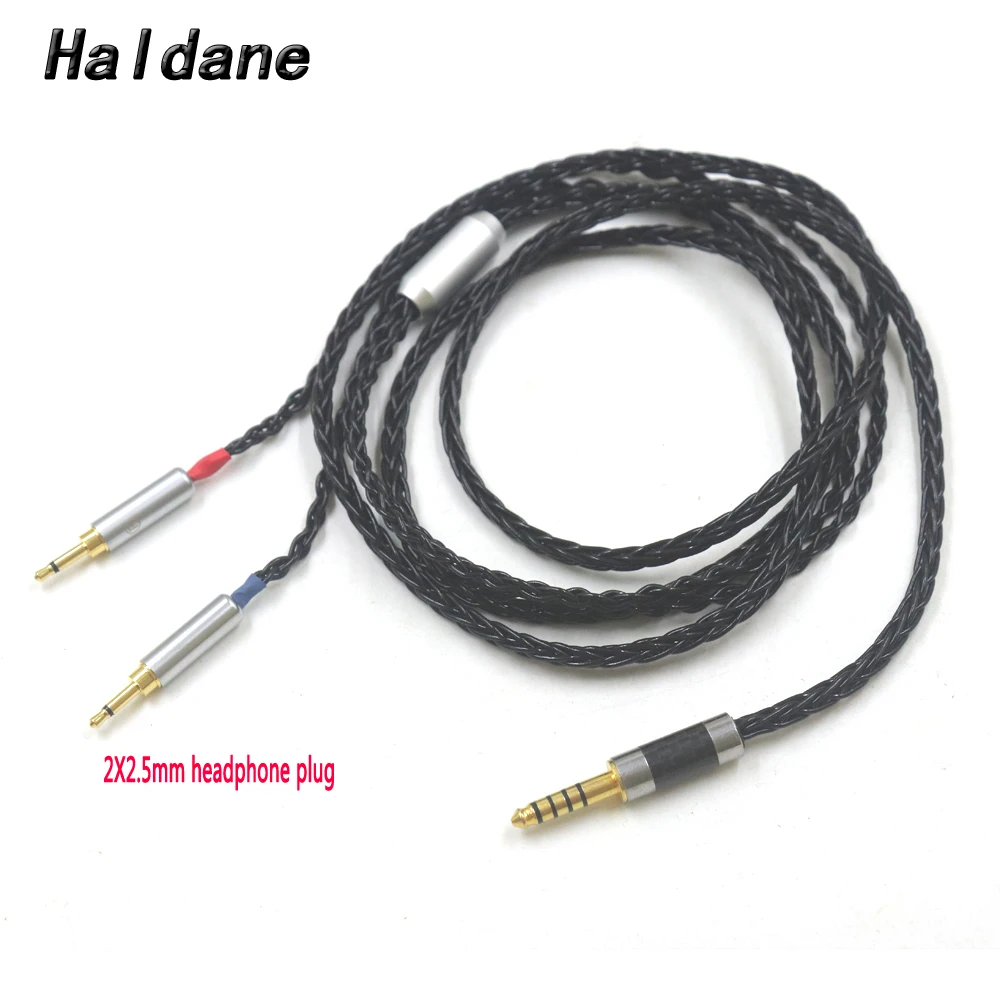 Haldane HIFI 152-strands Headphone Upgrade Cable for Sonus Faber PRYMA Sivga Oriole SV021 1MORE H1707 Monolith M1060C