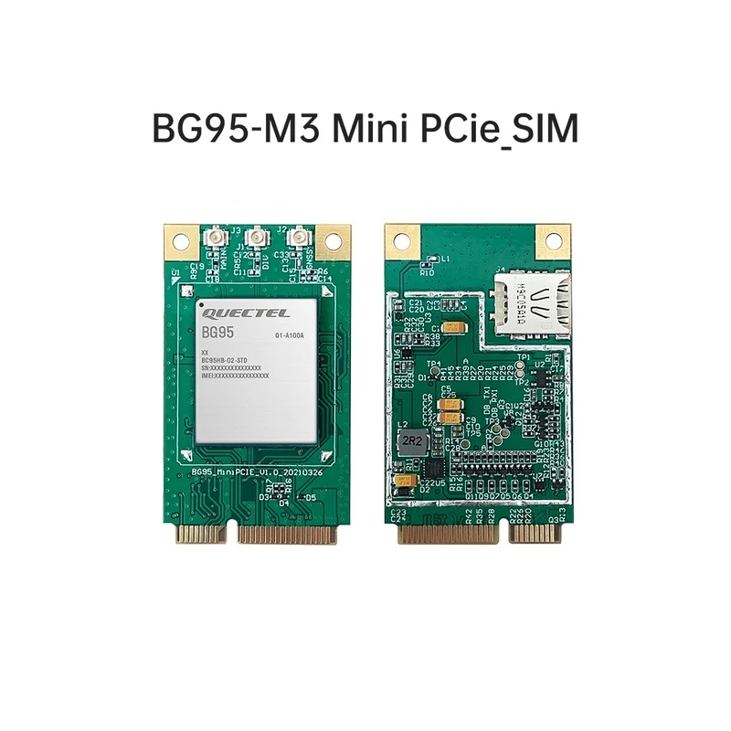 

Quectel BG95-M3 мини-модуль PCIE с NANO SIM-картой, многорежимный LPWA модуль ARM Cortex A7 процессор LTE Cat M1/Cat NB2/eggnss