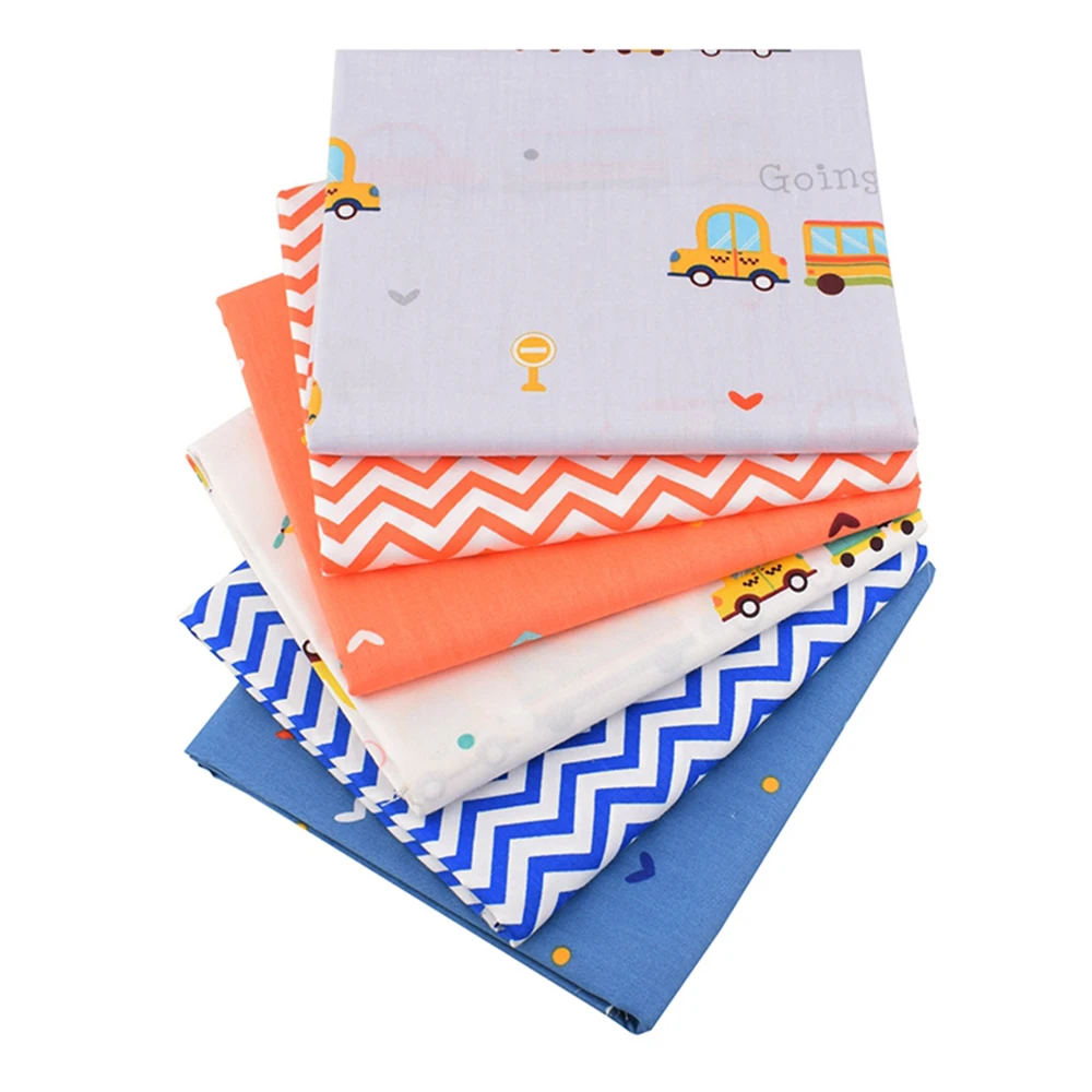 Chaihno,Printed Twill Weave Cotton Fabric,Patchwork Cloth,DIY Sewing Quilting Material,Cartoon Series,2 Specification,25CCZ1