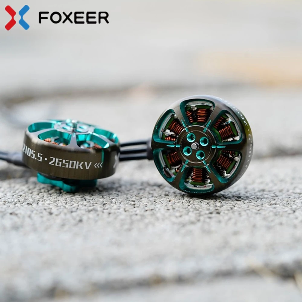 Foxeer Datura 2105.5 2650Kv 3650Kv 4-6S Motore Brushless Con Montaggio A T Elica Da 3-4 Pollici Per Rc Fpv Freestyle Cinewhoop Ducted Drone