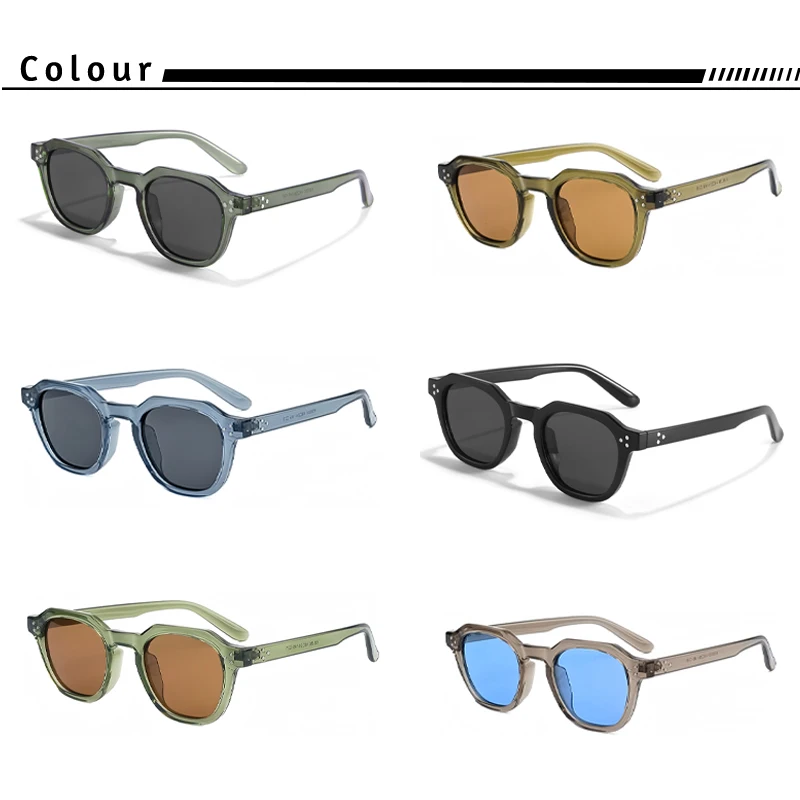 HBK Retro Polarized Sunglasses for Men Women New High Quality