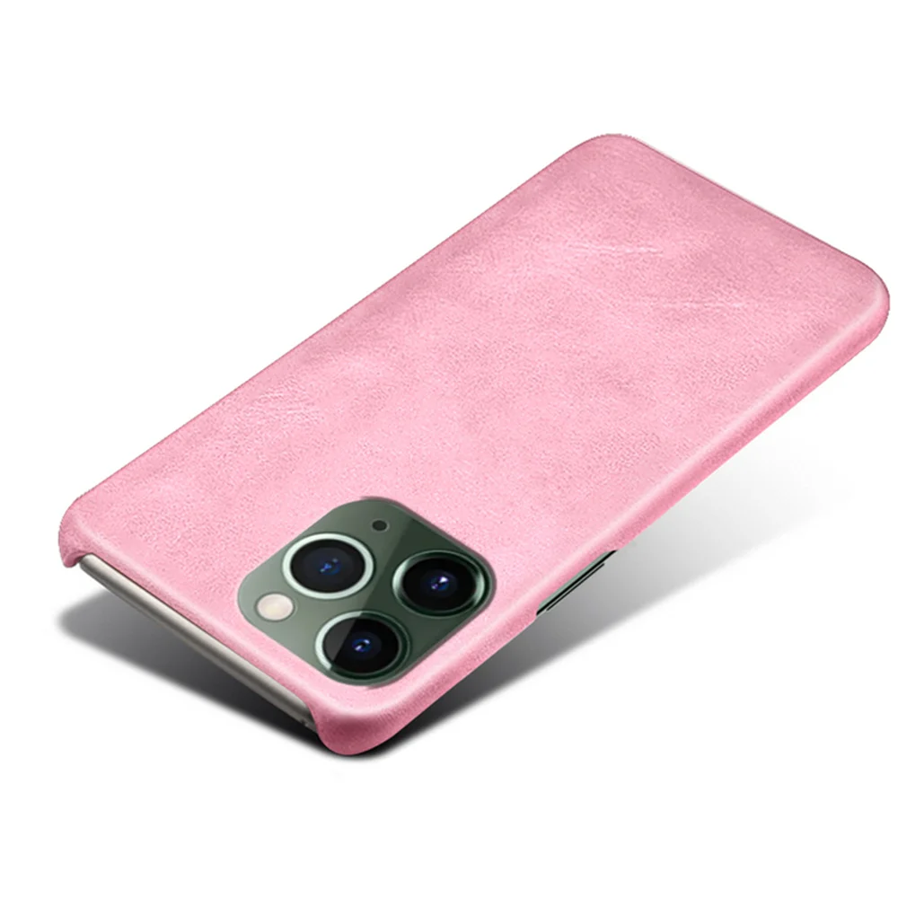 

For iPhone 14 Pro Max 13 12 11 Slim PC Phone Coque For iPhone 14 Pro Max Case For iPhone 14 Pro Max Cover Luxury PU Leather Case