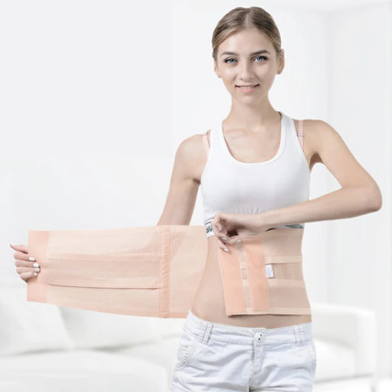 Abdominal belt postpartum breathable abdominal belt delivery women after fixed thin waist stretch binding J2297