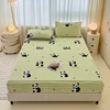 Warm Thick Bed Sheet for Winter Single/Queen/King Fleece Pluffy Fitted Bed Sheet Cartoon Mattress Cover(pillowcase need order) 4