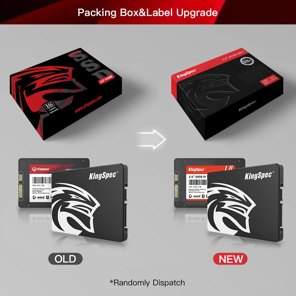 Kingspec-unidade Interna de Estado Sólido para Laptop e Desktop 2.5 Disco Rígido Ssd 128 gb 256 gb 512 gb 1tb 2tb Sata3 hd até 560 Mbps Computador - Imagem 3