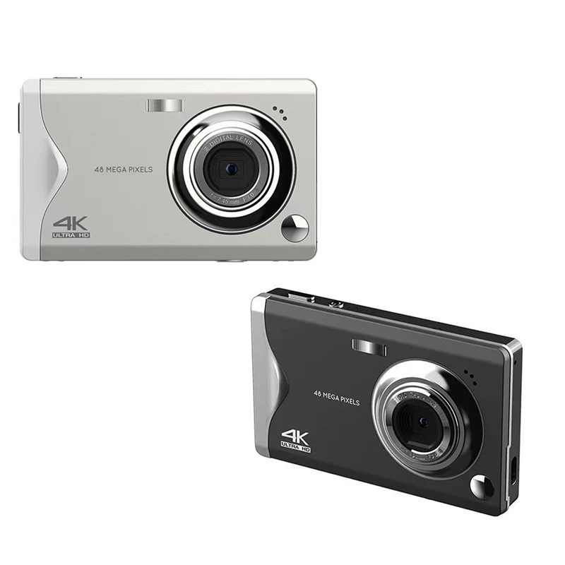 

4K HD Digital Camera 3-Inch Large Screen Autofocus Camera Protable Beauty Digital Camera Travel Photo Recorder