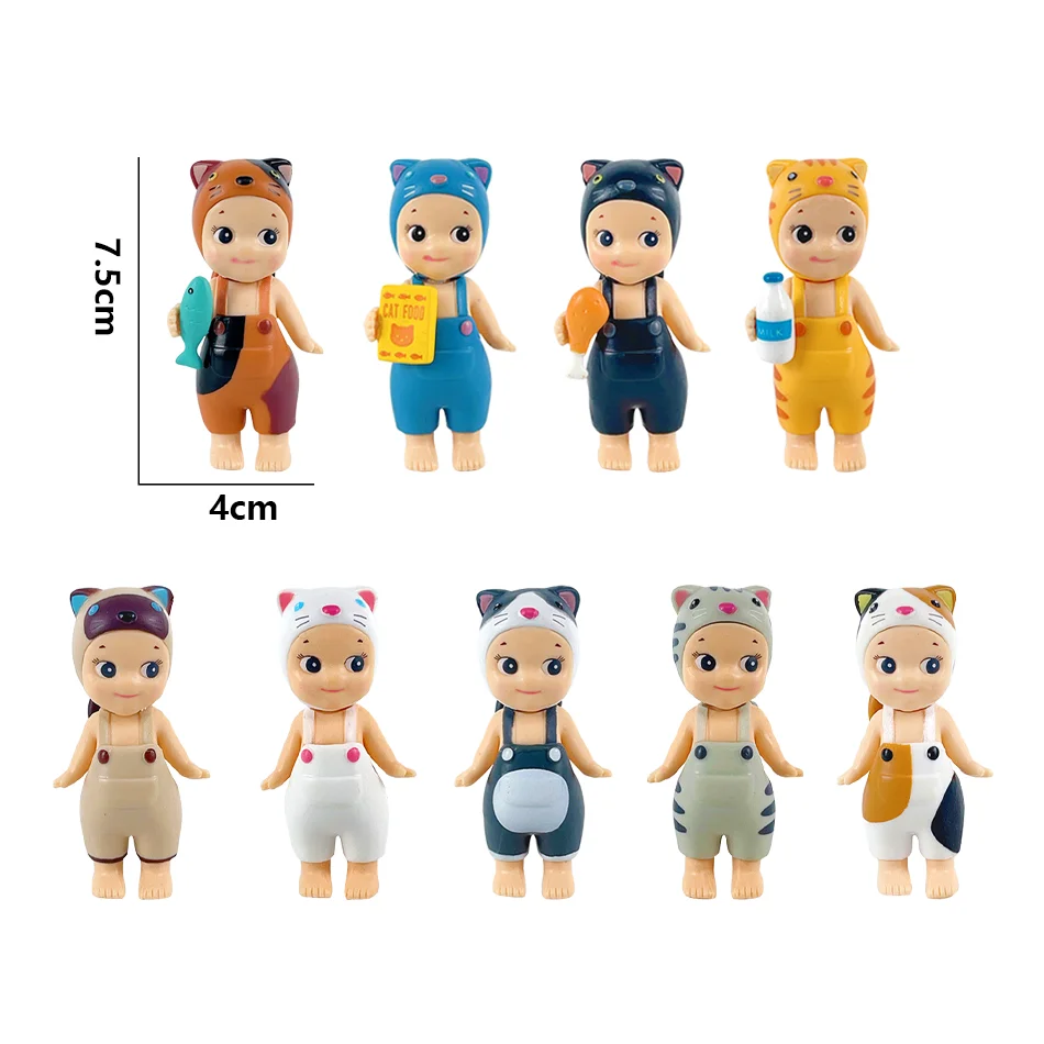 Angel Cat Life Figures 3