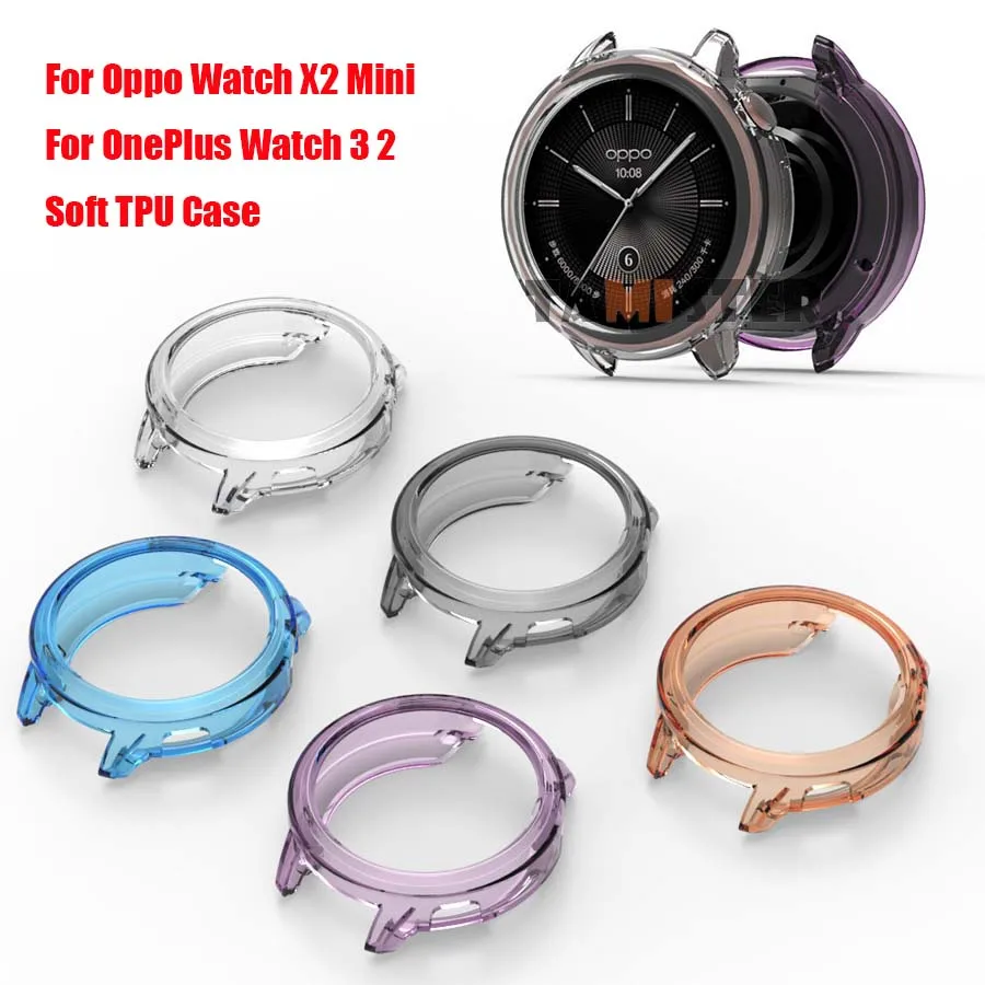 Soft TPU Case Cover For Oppo Watch X2 Mini X Bumper Protective