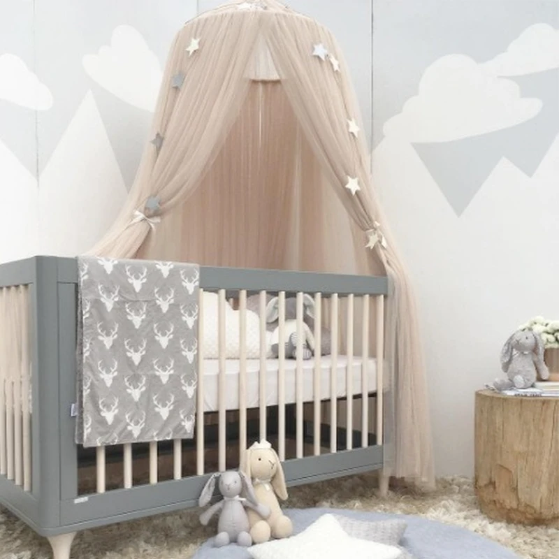 Hanging Baby Crib Canopy 5