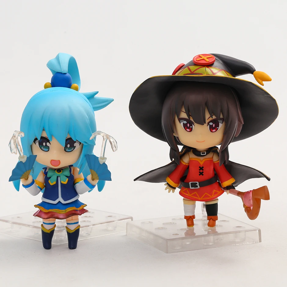 

Фигурка Аниме Фигурка коносуба 630 Aqua 725 Megumin Q, коллекционная кукла-фигурка, красивая игрушка