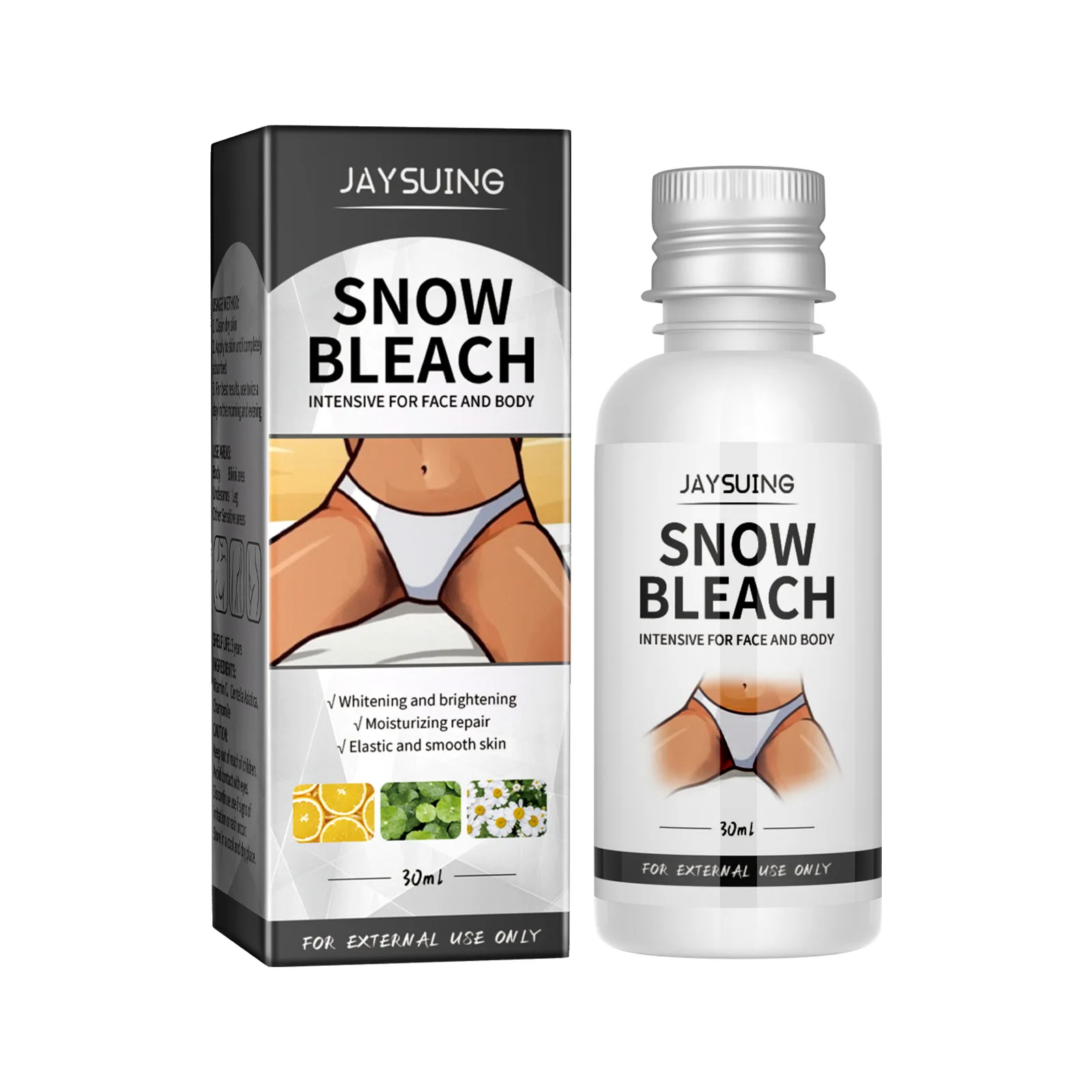 Snow Bleach Cream Vitamin C Brightening Private Parts Underarm Bleaching Armpit Elbows Knees Lightening Moisturizing Body Lotion 2