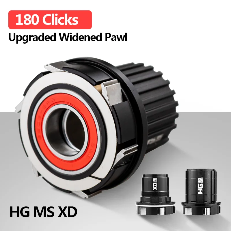 ARC MT088 부스트 허브 12x148 리어 6 폴 2 톱니 32홀 MTB 자전거 허브 (HG MS XD 8-12V 호환) 프론트 15x110 리어 12x148mm 노이지 큐브