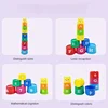 Kid Brain Response Battle Fold Cup Hand Speed Competition Fold Cup Child Stack Game Early Education Puzzle Train Board Games Toy 3