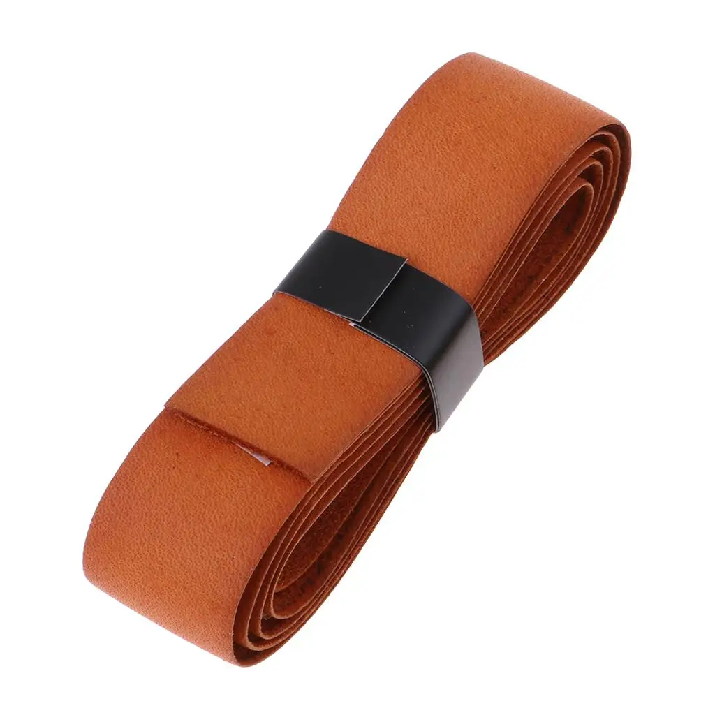 Tennis Racquet Overgrip Leather Replacement Grip Tape 1350x25x1.5mm