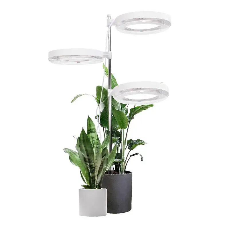 

Plant Grow Light Ring Full Spectrum LED Grow Light With Seedling Tray Plant Seed Starter Trays, Greenhouse Growing Trays