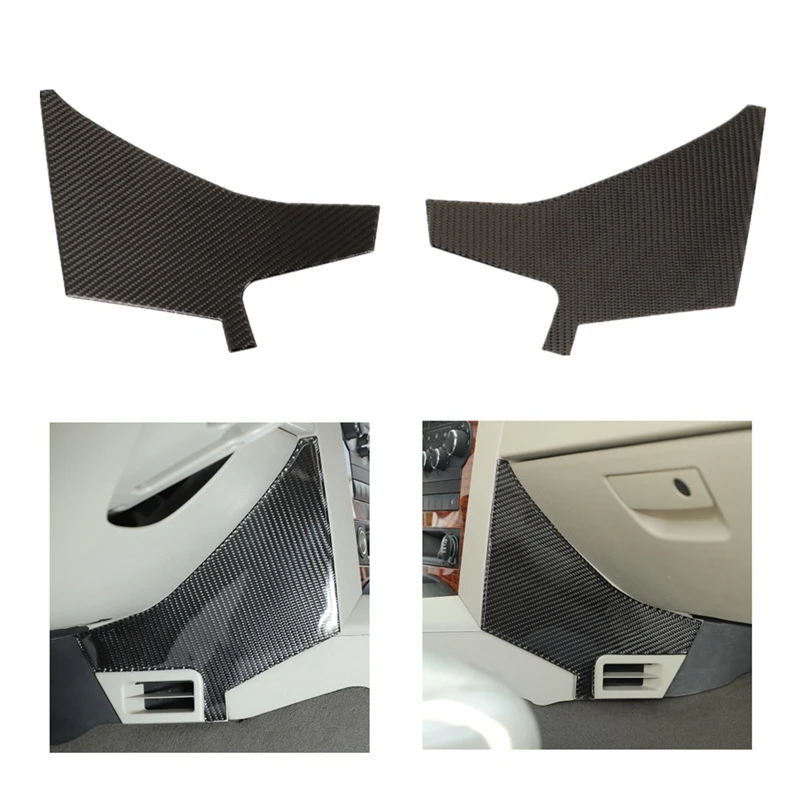 

Центральная консоль из углеродного волокна для Jeep Commander 2006-2010, боковая решетка вентиляционной панели, запасные части