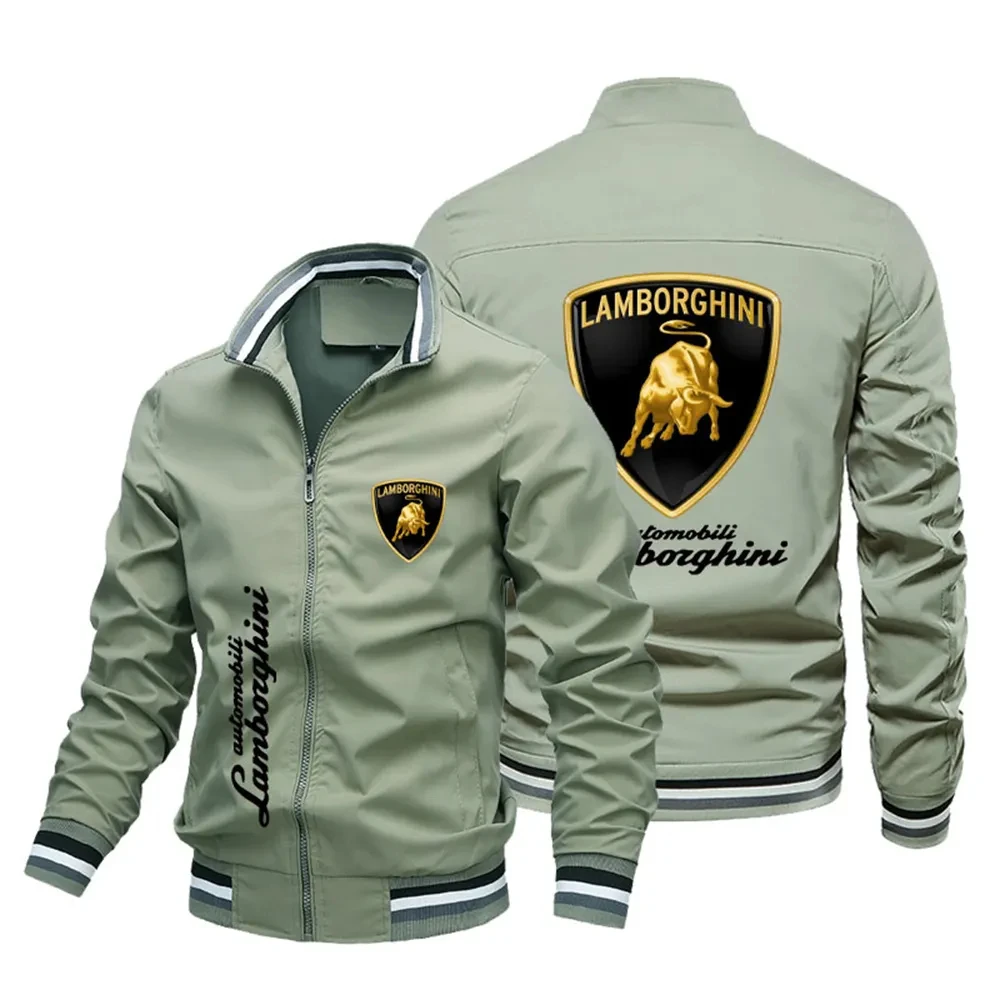 Men's racing suit jacket, bicycle spring casual sports jacket, autumn and winter jack, high-quality, new 2024