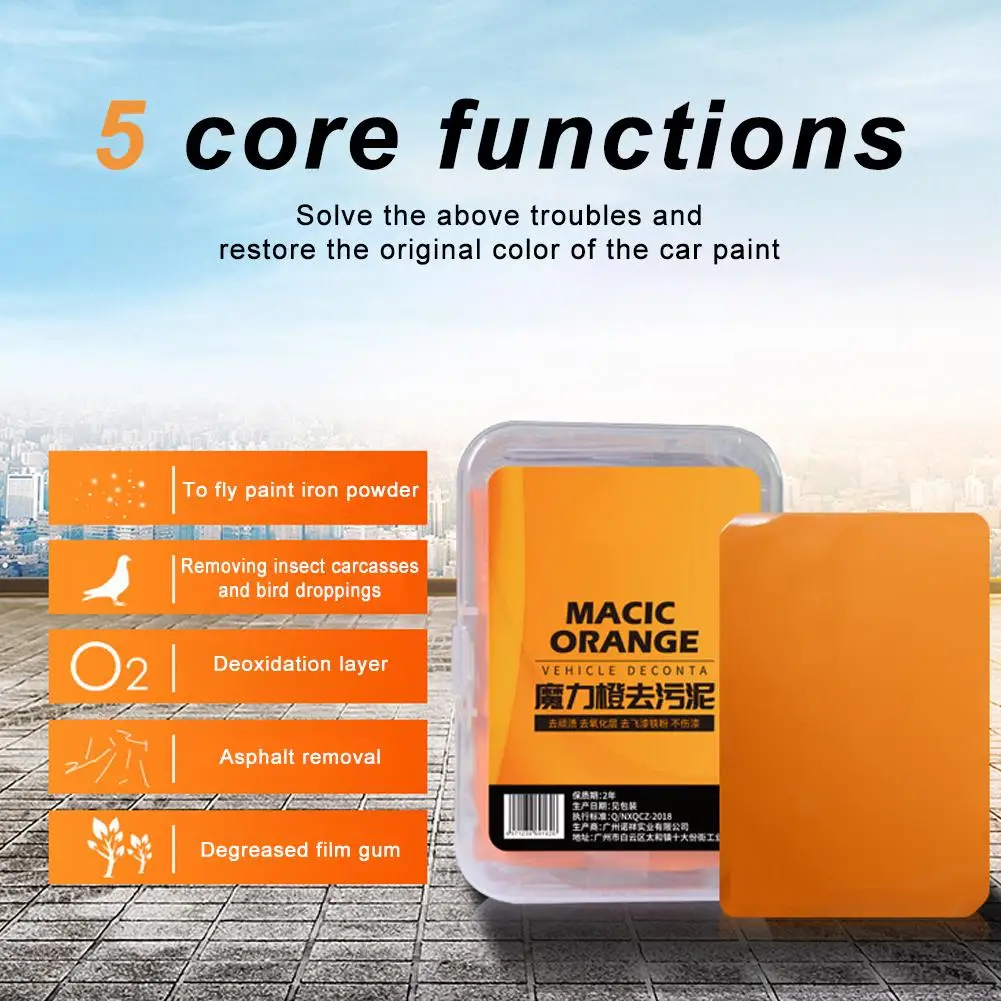 Car Washing Mud Auto Magic Clean Clay Bar for Magic Car Truck Detailing Cleaning Clay Detailing Care Auto Paint Maintenance T9T3