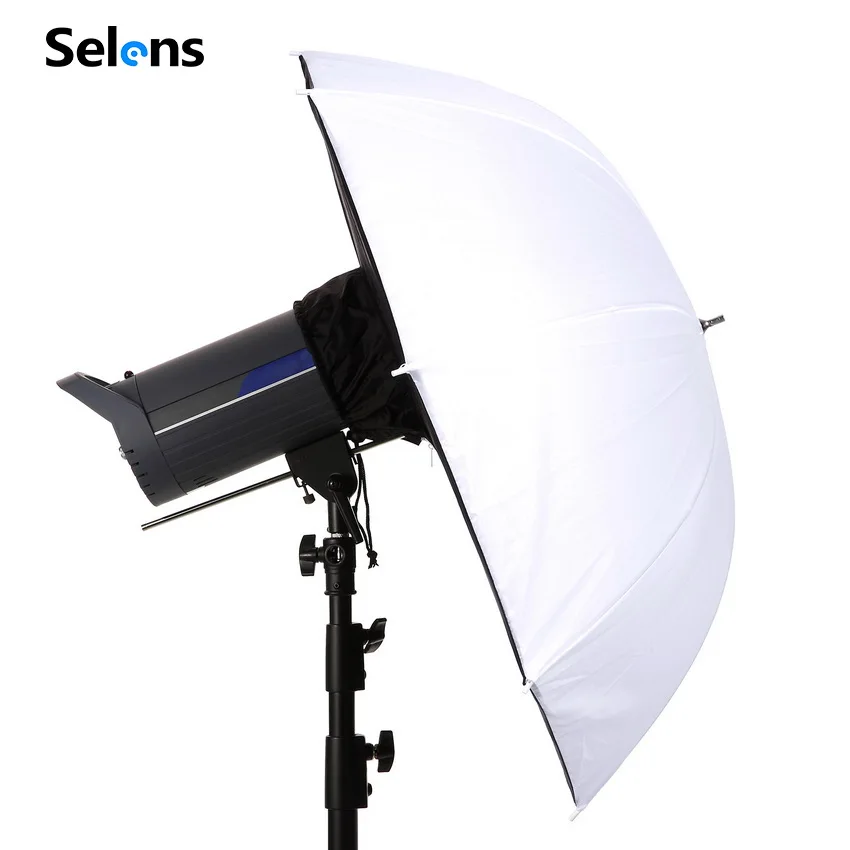 Selens 33 Inch Photography White Soft Light Umbrella Translucent Umbrella For Ph