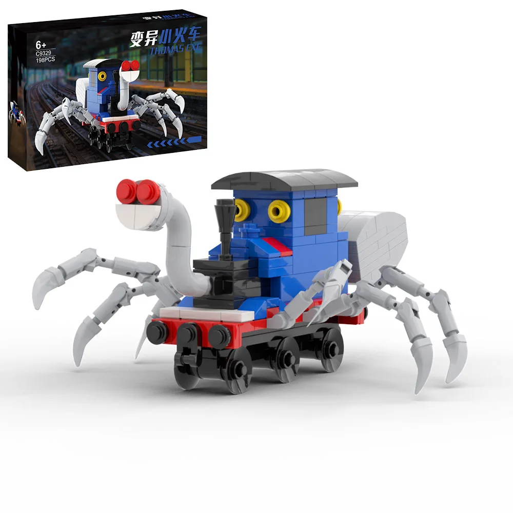 TQ Choo-Charles Spider Train Monster Modelo De Jogo De Terror De Trem De  Aranha Construindo O Quebra-Cabeça De Brinquedos