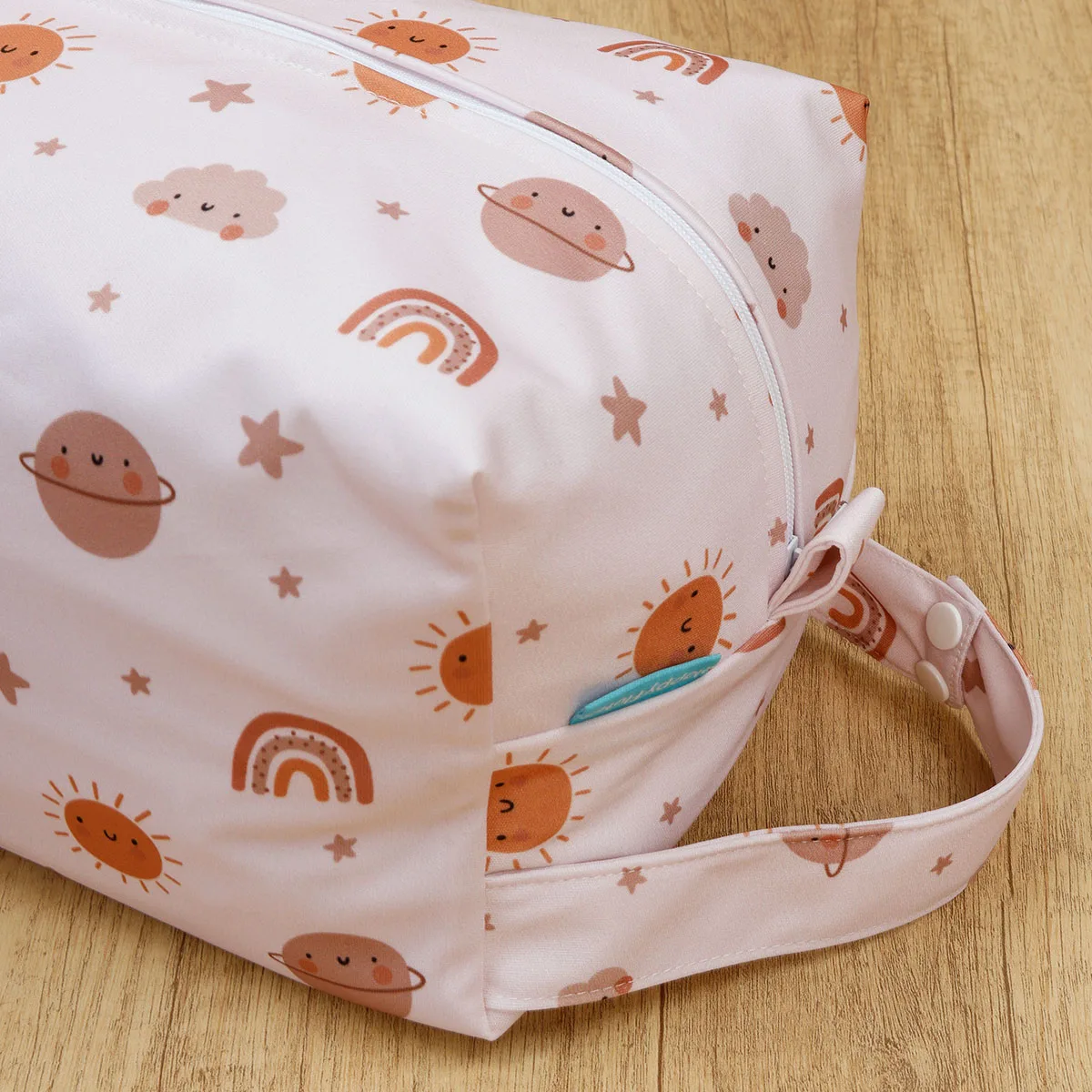 HappyFlute Wet Dry Bags for Baby Cloth Diapers Waterproof Pod