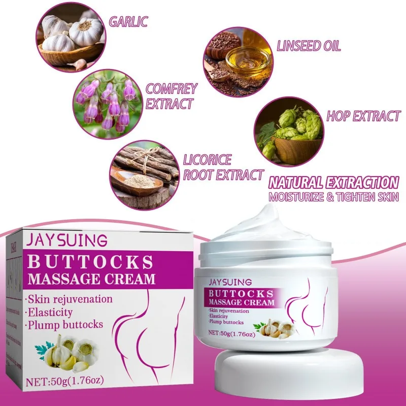 Buttock Massage Cream Hip Lift Up Butt Enhancement Prevent Sagging Growth Buttocks Shaping Sculpts Plump Sexy Body Firming Care 4