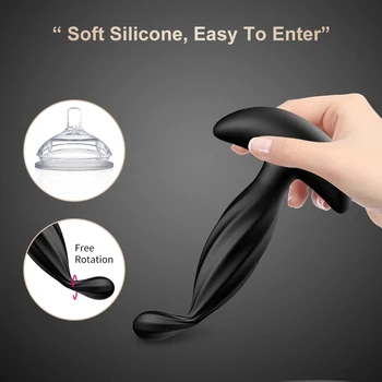 Remote Control Male Prostate Massager for Men Rotate Anal Vibrator Men Anal Butt Plug Buttplug Vibrate Dildo Sex Toys for Women 3
