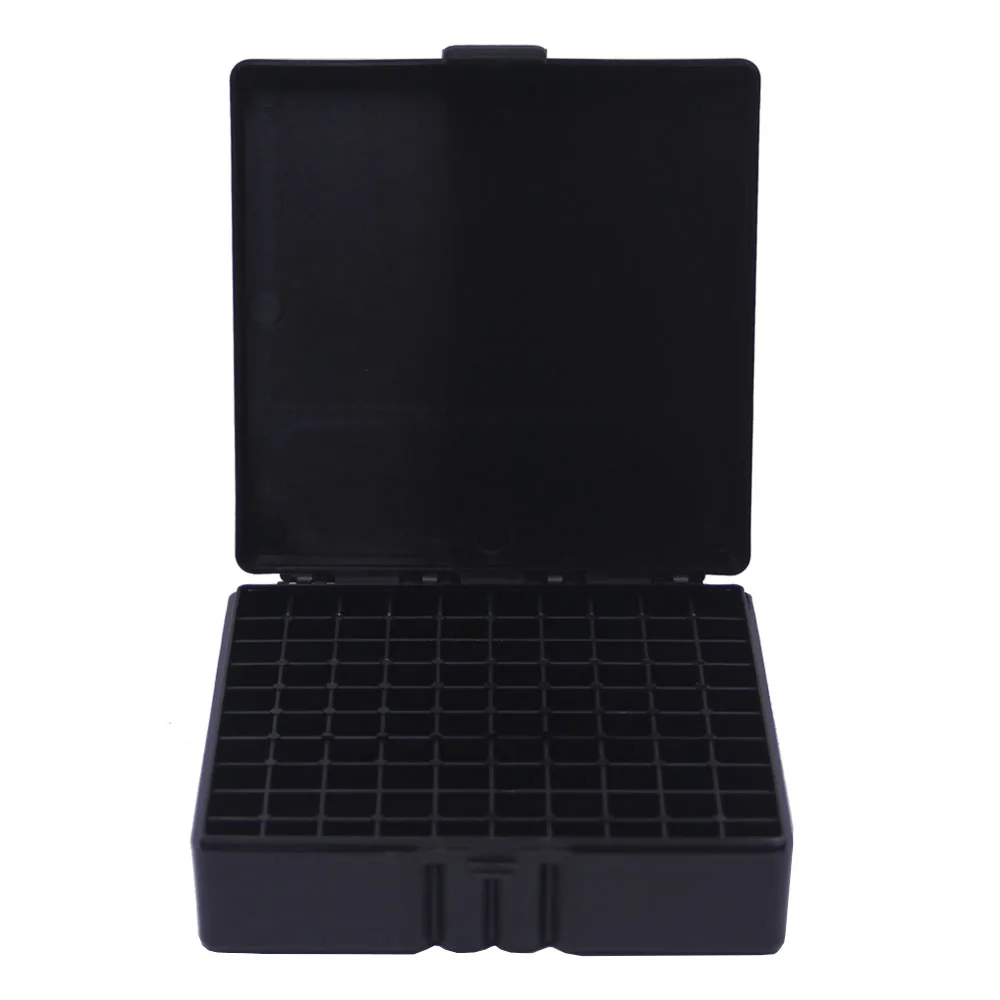 50/100 Runden Taktische Kugel Box 9mm/.223/.38Super Pistole Gewehr Munition Tragen Lagerung Box Flip-Top Kugeln fall Jagd Zubehör – Detail 20