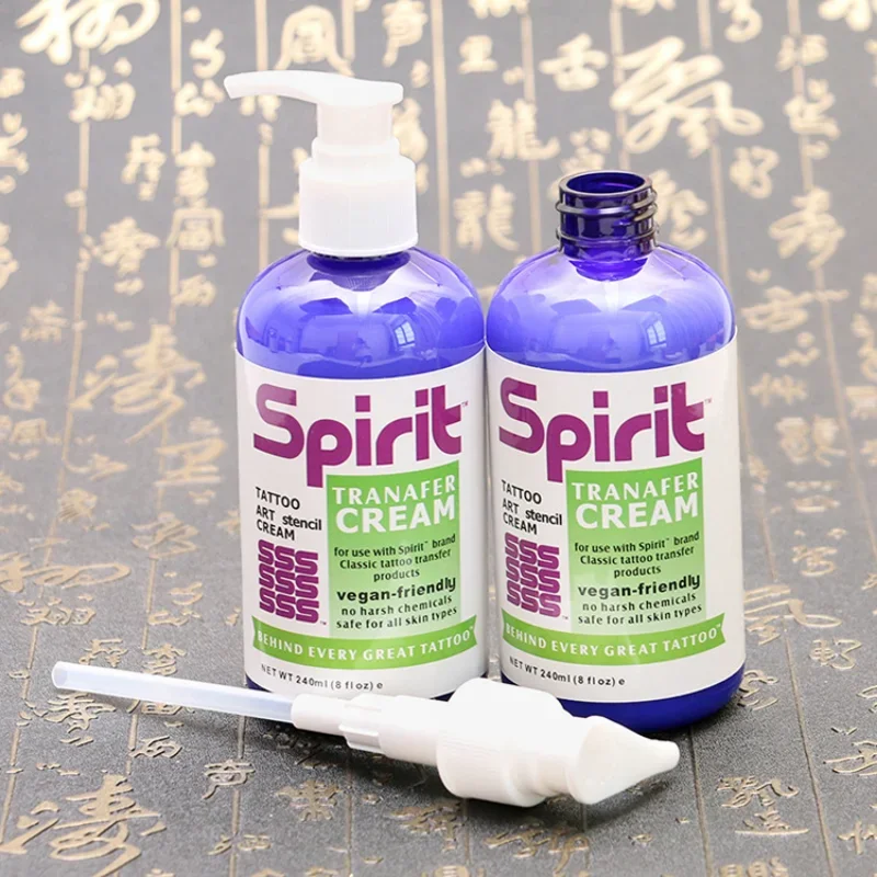 240ML Professional Tattoo Stencil Magic Gel Thermal Copier Tattoo Transfer Stuff Solution Cream Ink Set
