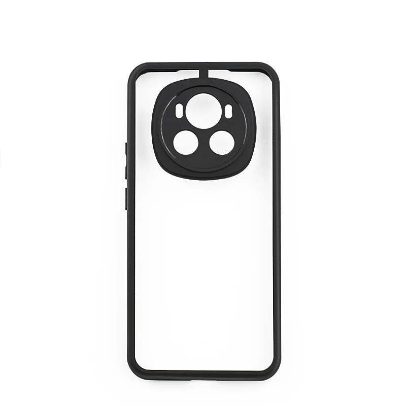 Per Honor Magic 6 Pro Custodia Black Edge Cover Trasparente Per Pc Honor Magic 6 6 Pro 5G Cover Per Telefono Tpu Antiurto Honor Magic 6 Pro