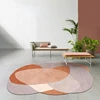 Irregular Living Room Decorative Carpet Simple Bedroom Geometric Mat Creative Model Room Non-slip Rug Household Sofa Casual Rugs 3