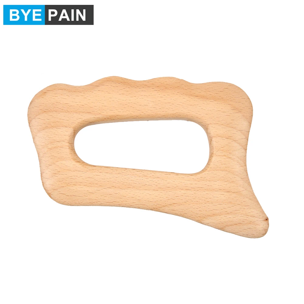 

1Pcs Wood Therapy Gua Sha Massage Tools, Lymphatic Drainage Tool Anti Cellulite Massager, Scraping Board, Muscle Scraper Tool