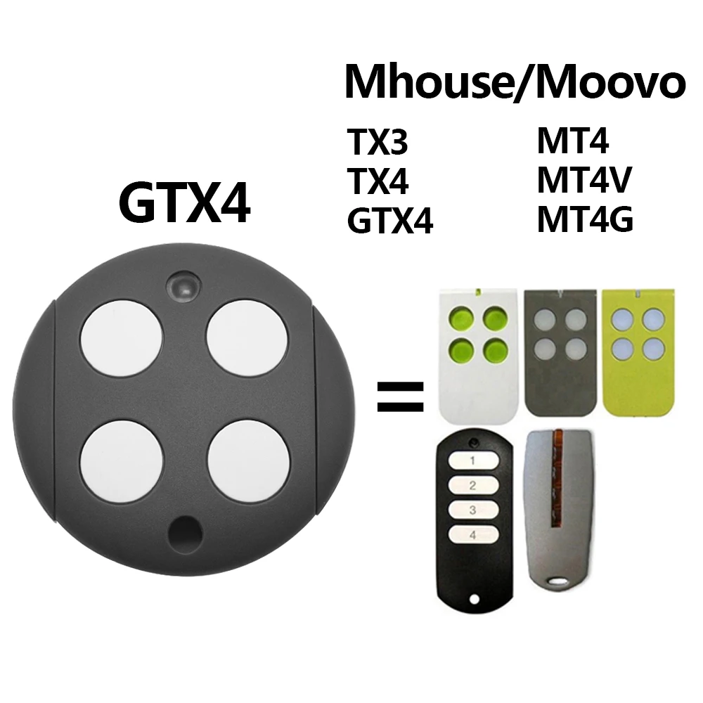 Mhouse MyHouse GTX4 리모컨 호환 게이트 키체인 